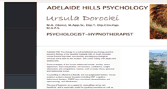 Desktop Screenshot of adhillspsych.com.au